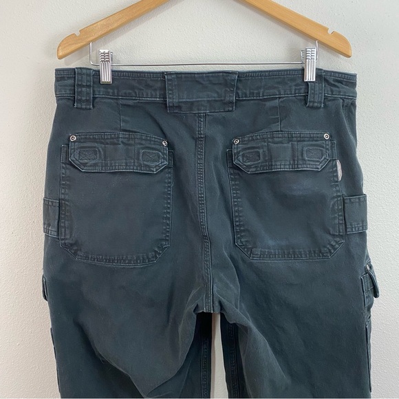 Duluth Trading Flex Fire Hose Black Pants Mens Size 38x32 - Picture 4 of 9